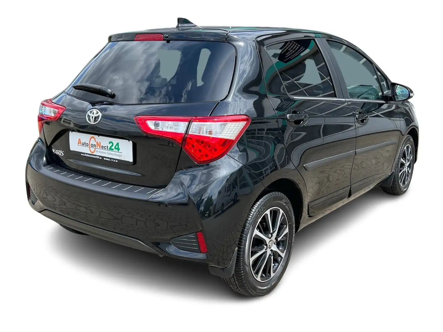 Toyota Yaris 1.5 VVT-IE T3 *Navi-App/Kamera/SHZG/Alu/Keyless/1. Fekete - 2