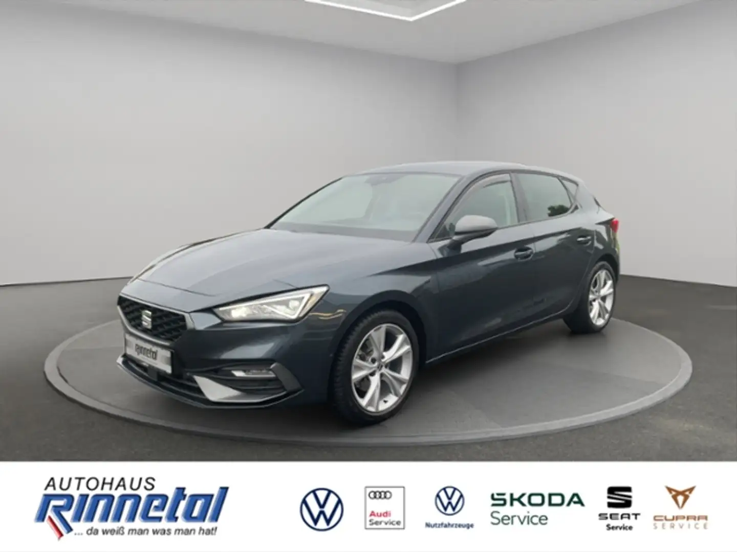 SEAT Leon 1.0 TSI OPF FR LED LICHT+NAVI+KAMERA+ACC+PARK ASS Silber - 1