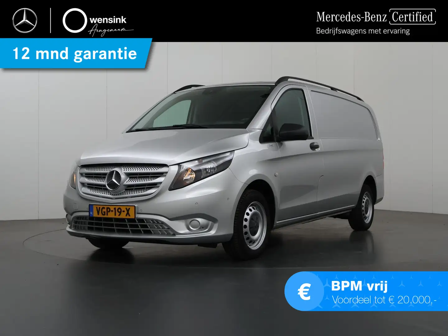 Mercedes-Benz Vito 111 CDI L2 | NL AUTO | DEALER ONDERHOUDEN | TREKHA Argent - 1