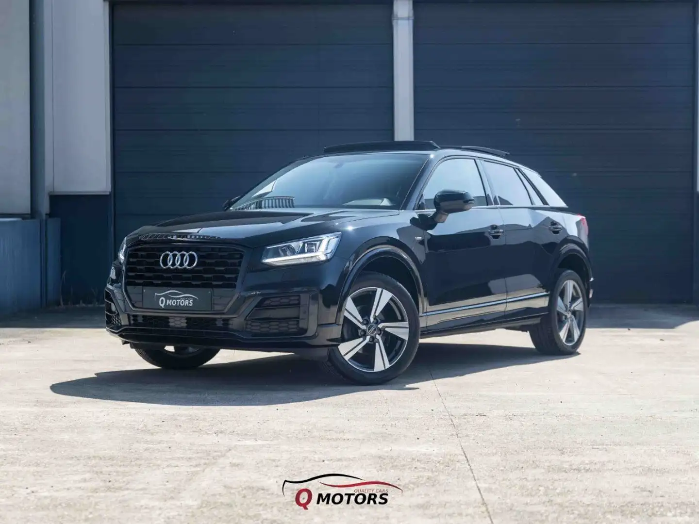 Audi Q2 30 TDi S-LINE S tronic -LED-PANO-VIRTUAL-KEYLESS Zwart - 1