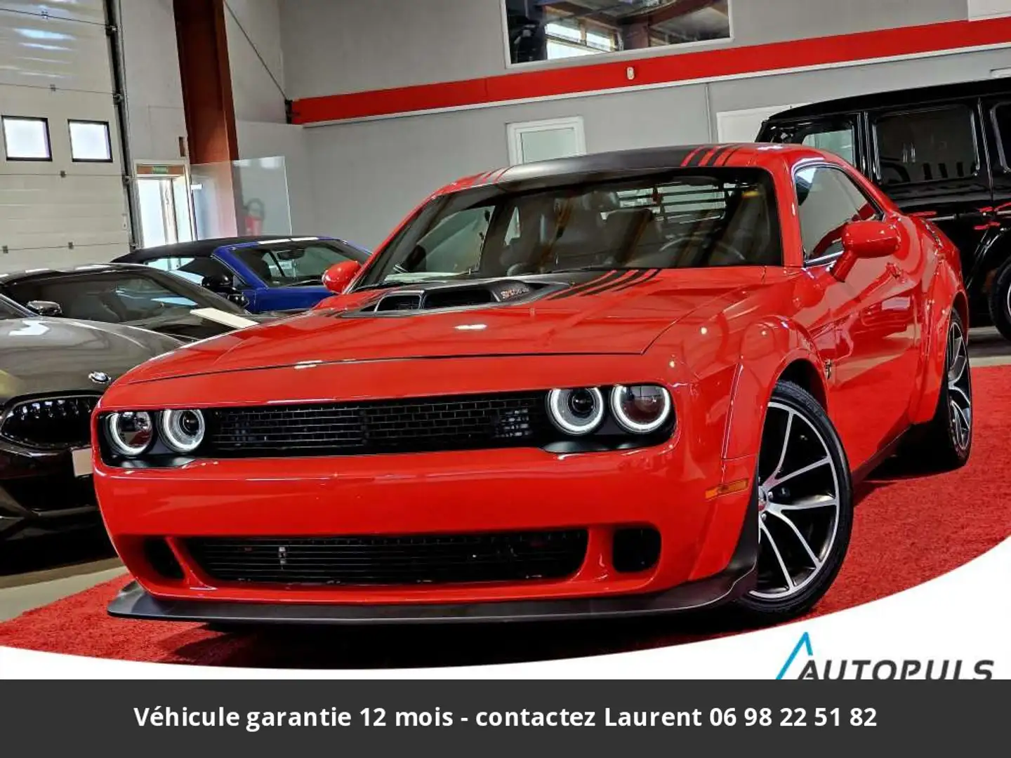 Dodge Challenger SRT Widebody 491 hp 6.4L V8 Tout compris hors homo Rouge - 1