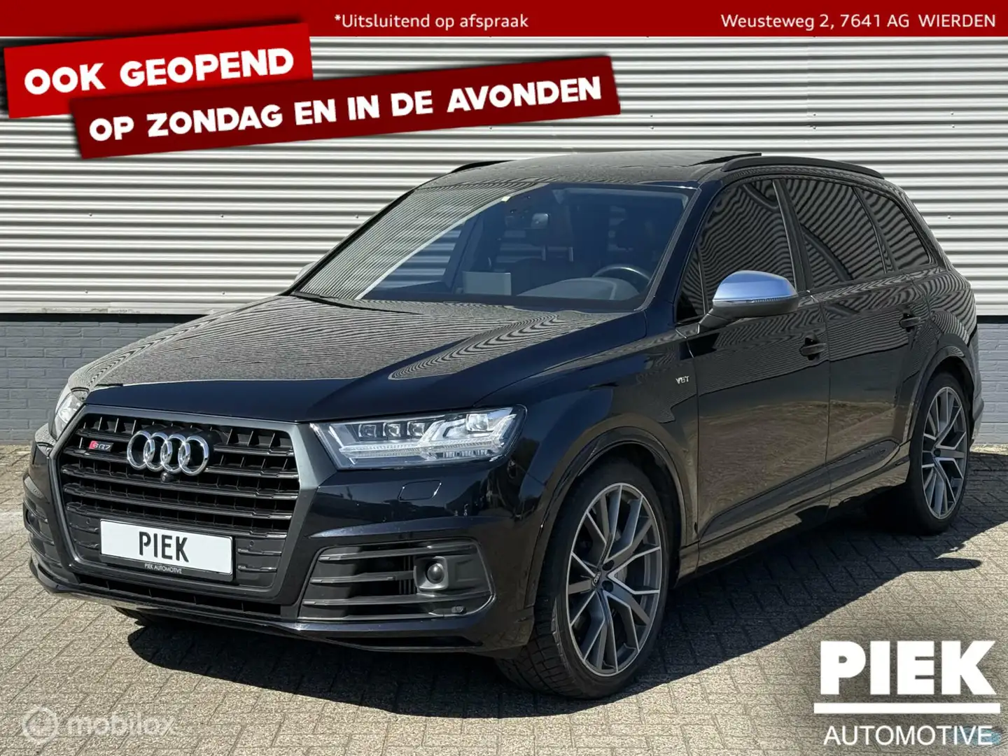 Audi SQ7 4.0 TDI SQ7 quattro Pro Line + 7p KERAMISCH! BOMVO Grijs - 1
