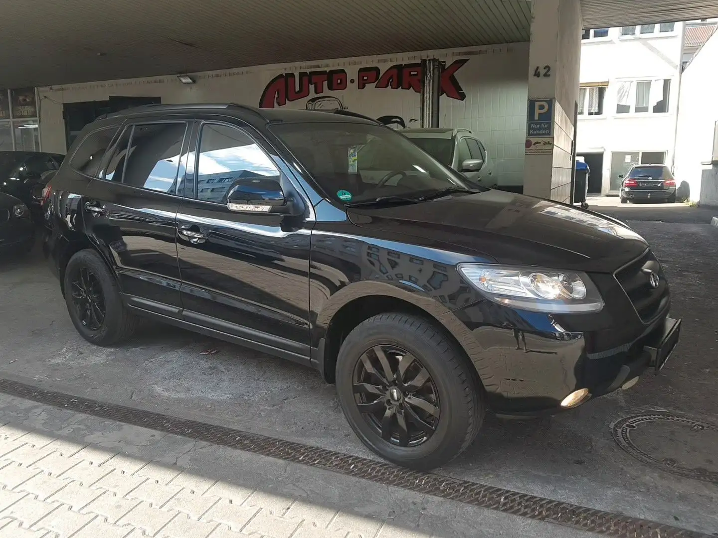 Hyundai SANTA FE Edition+/Leder/Klima/8XAlu/A.H.Kupplu Noir - 1