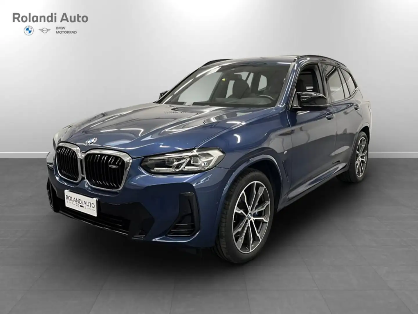 BMW X3 xdrive M40d mhev 48v auto Blau - 1