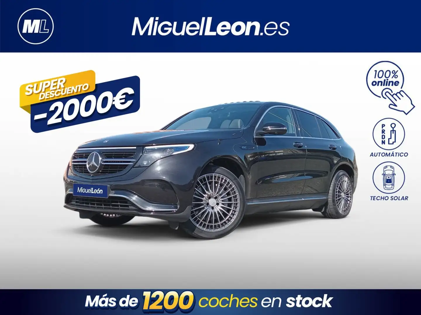 Mercedes-Benz EQC 400 4MATIC Negro - 1