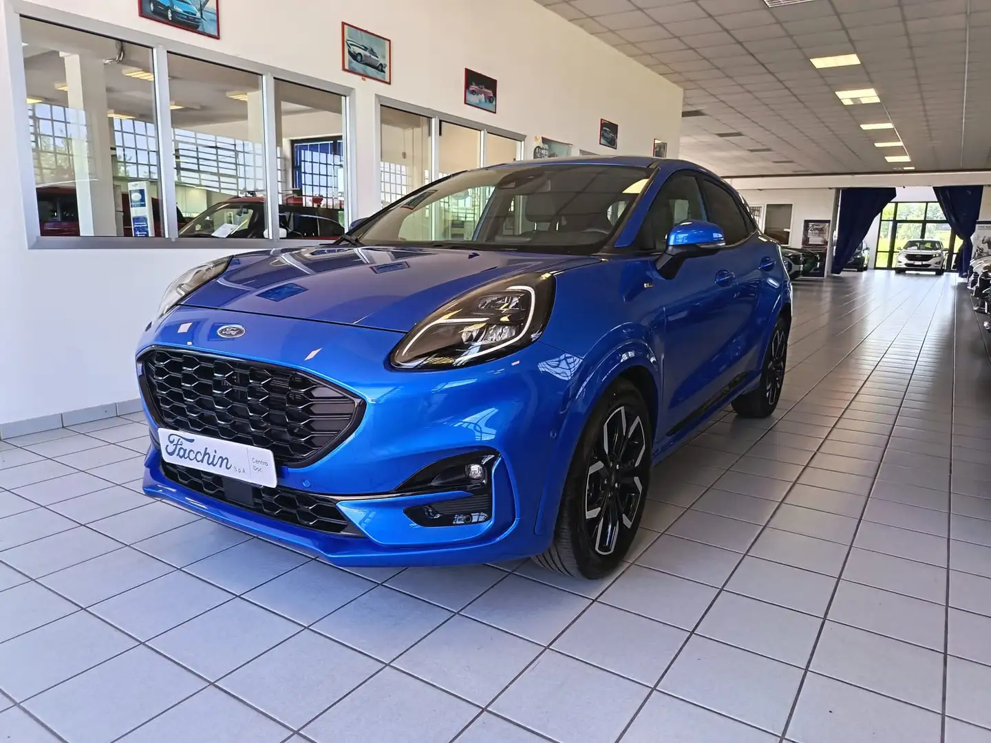 Ford Puma 1.0 Ecoboost hybrid 125cv ST-Line X Blu/Azzurro - 1