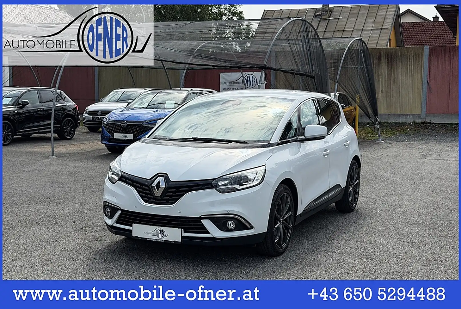 Renault Scenic Scénic TCe 115 PF Zen PDC Navi Klimaautomatik 8... Weiß - 1