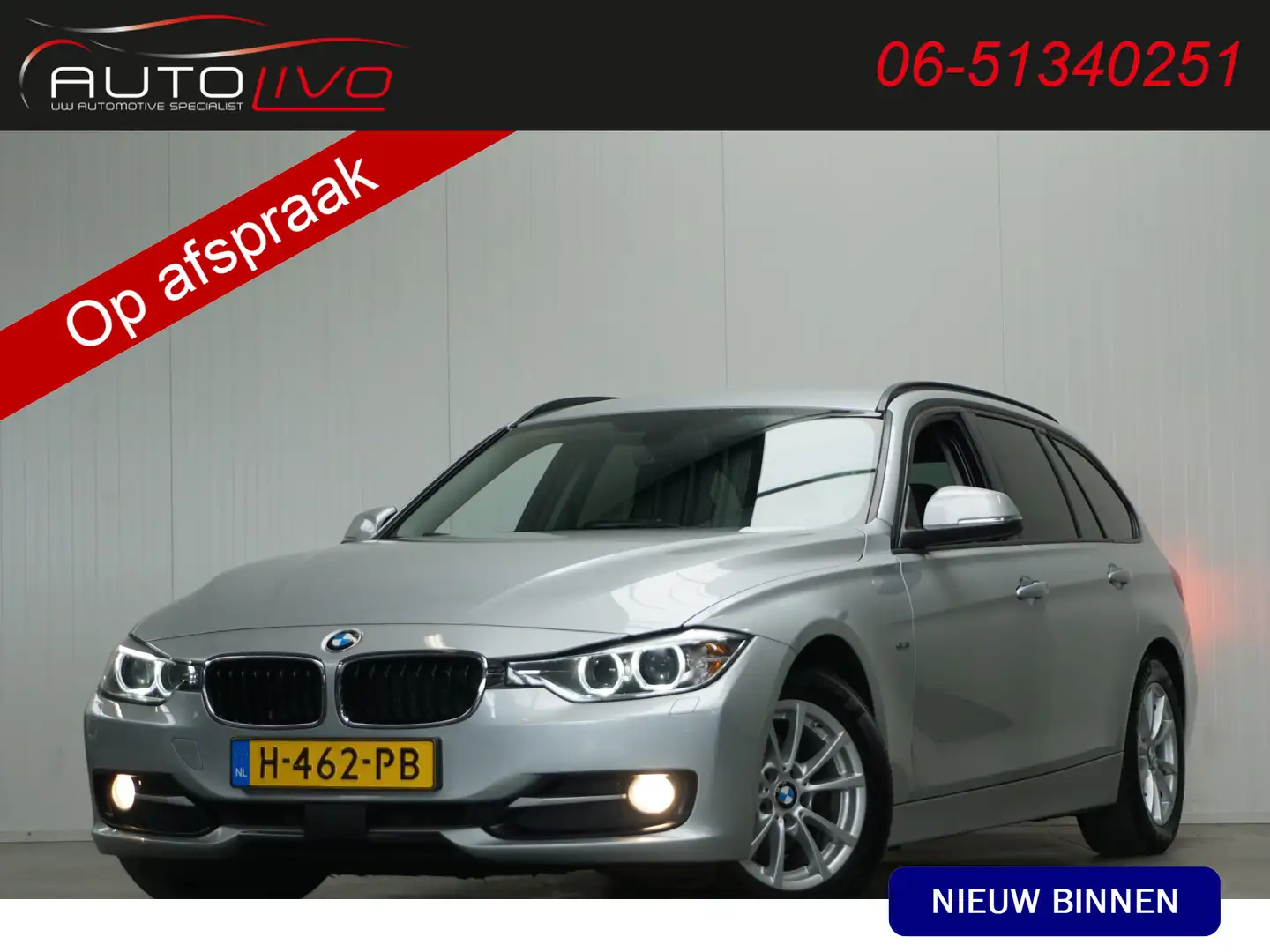 BMW 320 3-serie Touring 320d EfficientDynamics Edition Hig Grau - 1