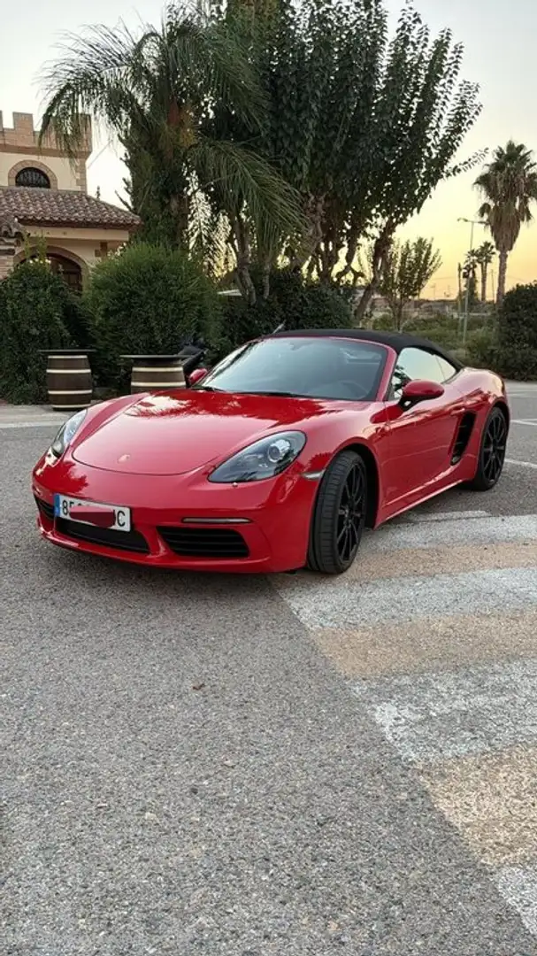 Porsche 918 Boxster Rojo - 1