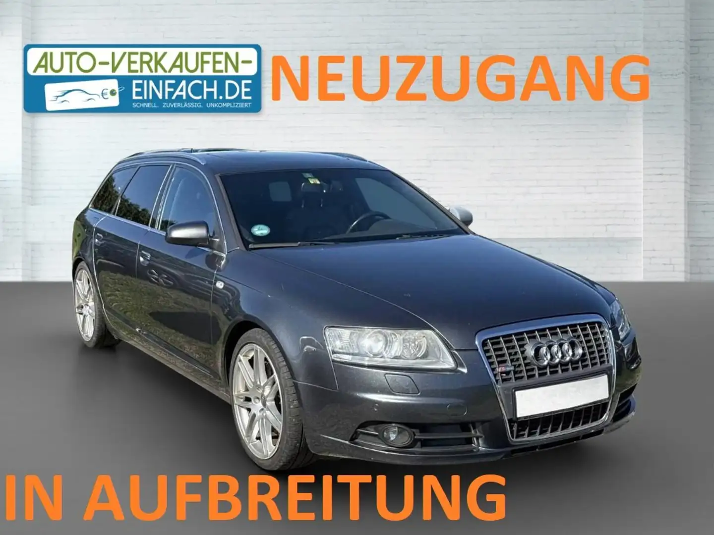 Audi A6 3.0 TDI,AUT,SLine,RFK,Klima,BOSE,TÜV11/26,Serv. Gris - 1