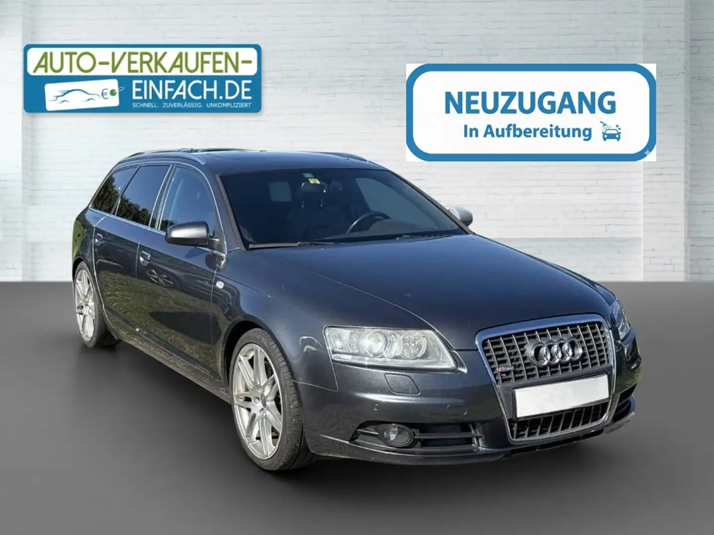 Audi A6 3.0 TDI,AUT,SLine,RFK,Klima,BOSE,TÜV11/26,Serv. Gris - 1