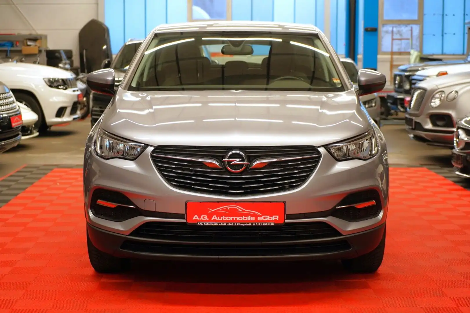 Opel Grandland X 1.5 Turbo Diesel 6Gang*Tempomat* Grau - 2