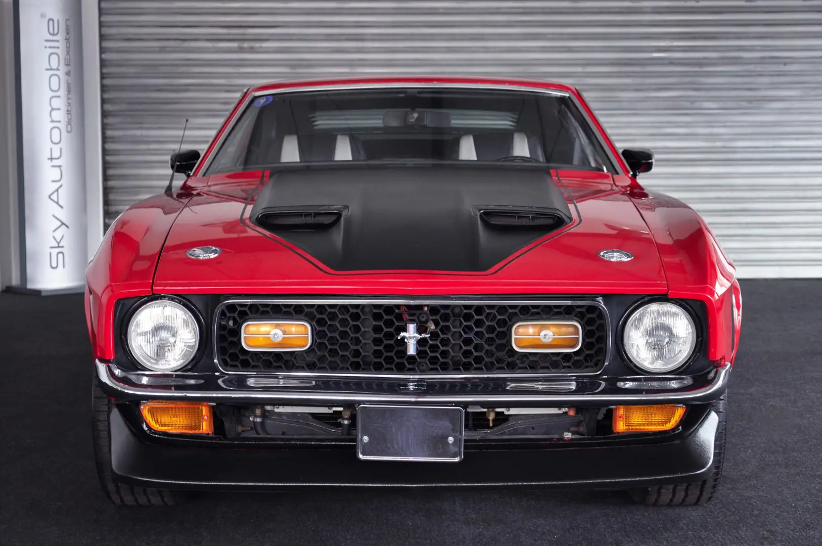 Ford Mustang Mach 1 (351 cui / 5.7 V8) ! Promi-Vorbesitz ! Rot - 2