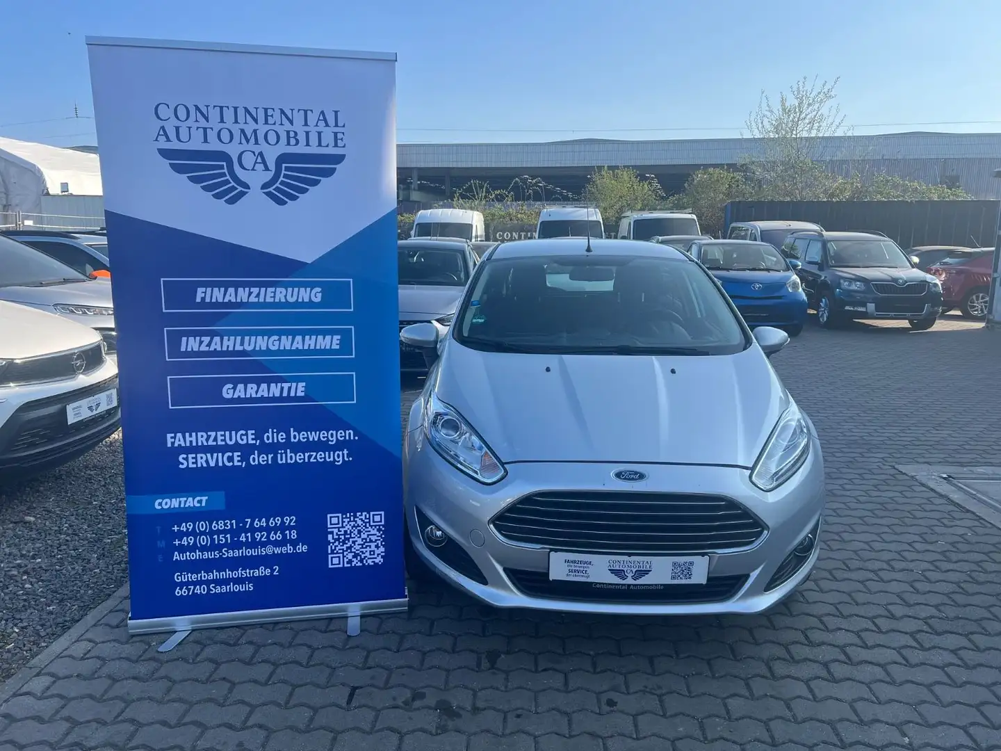 Ford Fiesta Trend Silber - 1