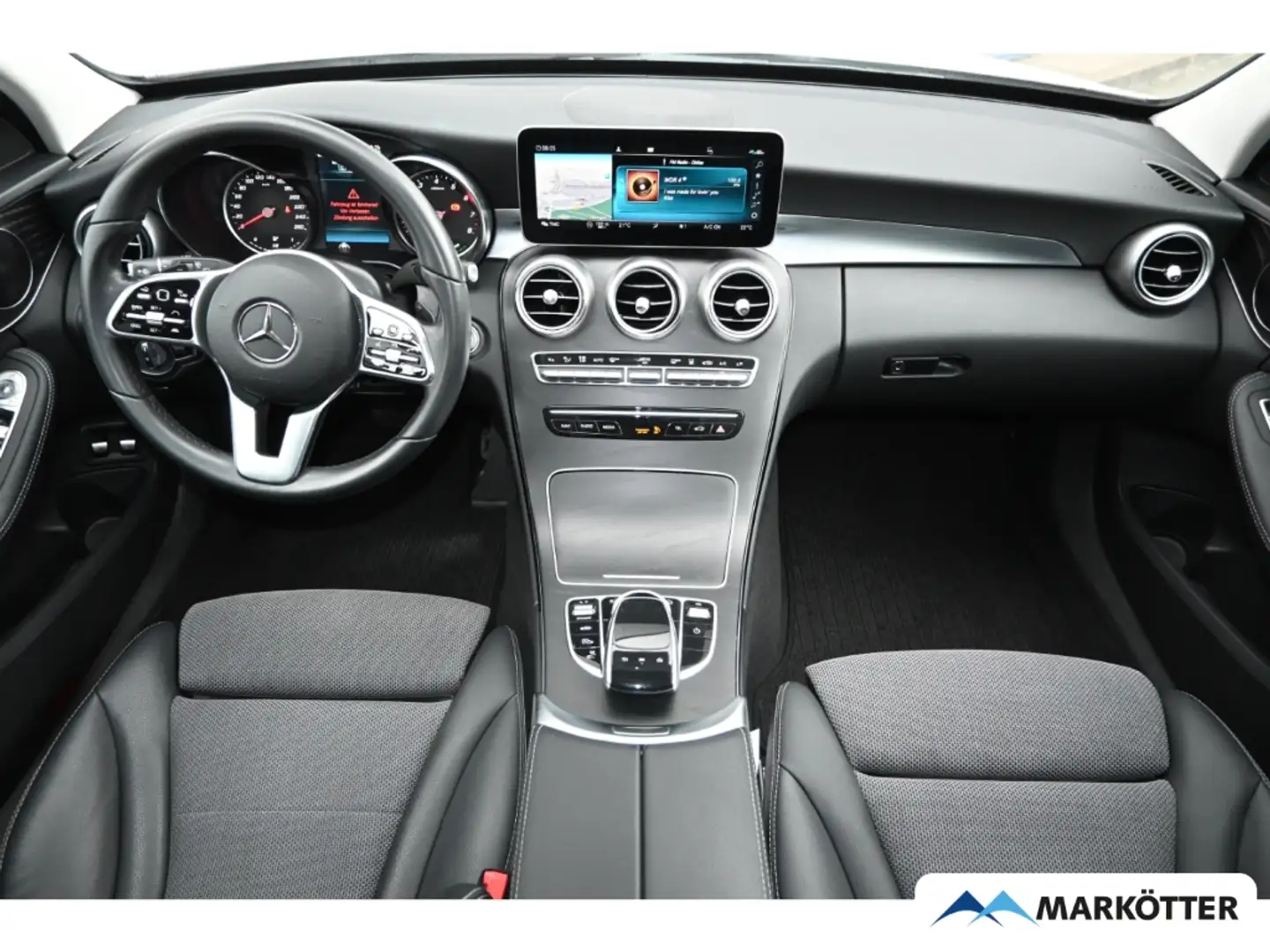 Mercedes-Benz C 300 Avant ACC/AHK/360°Cam/AirMatic/Keyless Weiß - 2