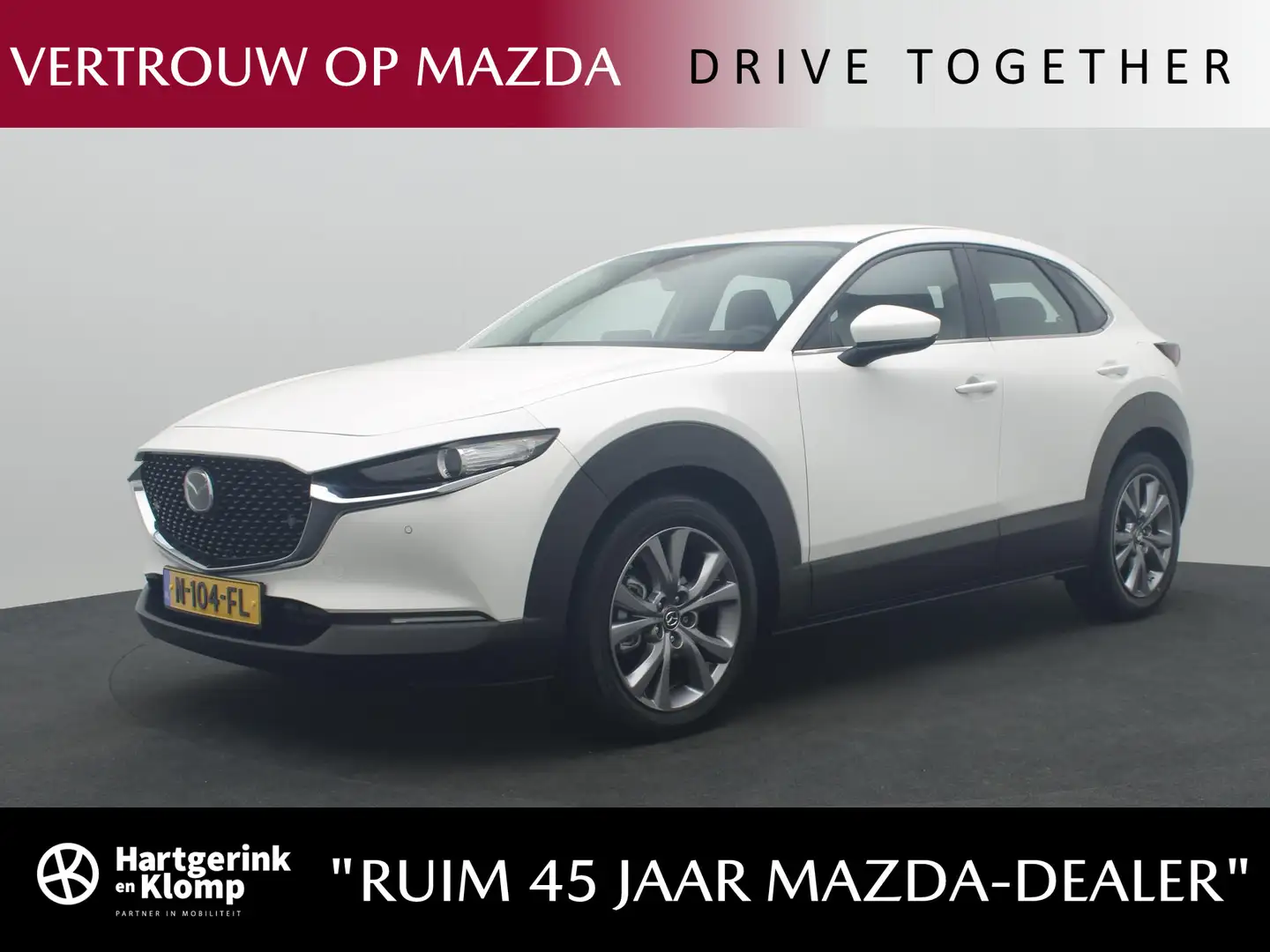 Mazda CX-30 2.0 e-SkyActiv-X Comfort met Bose en all-weather b Blanc - 1
