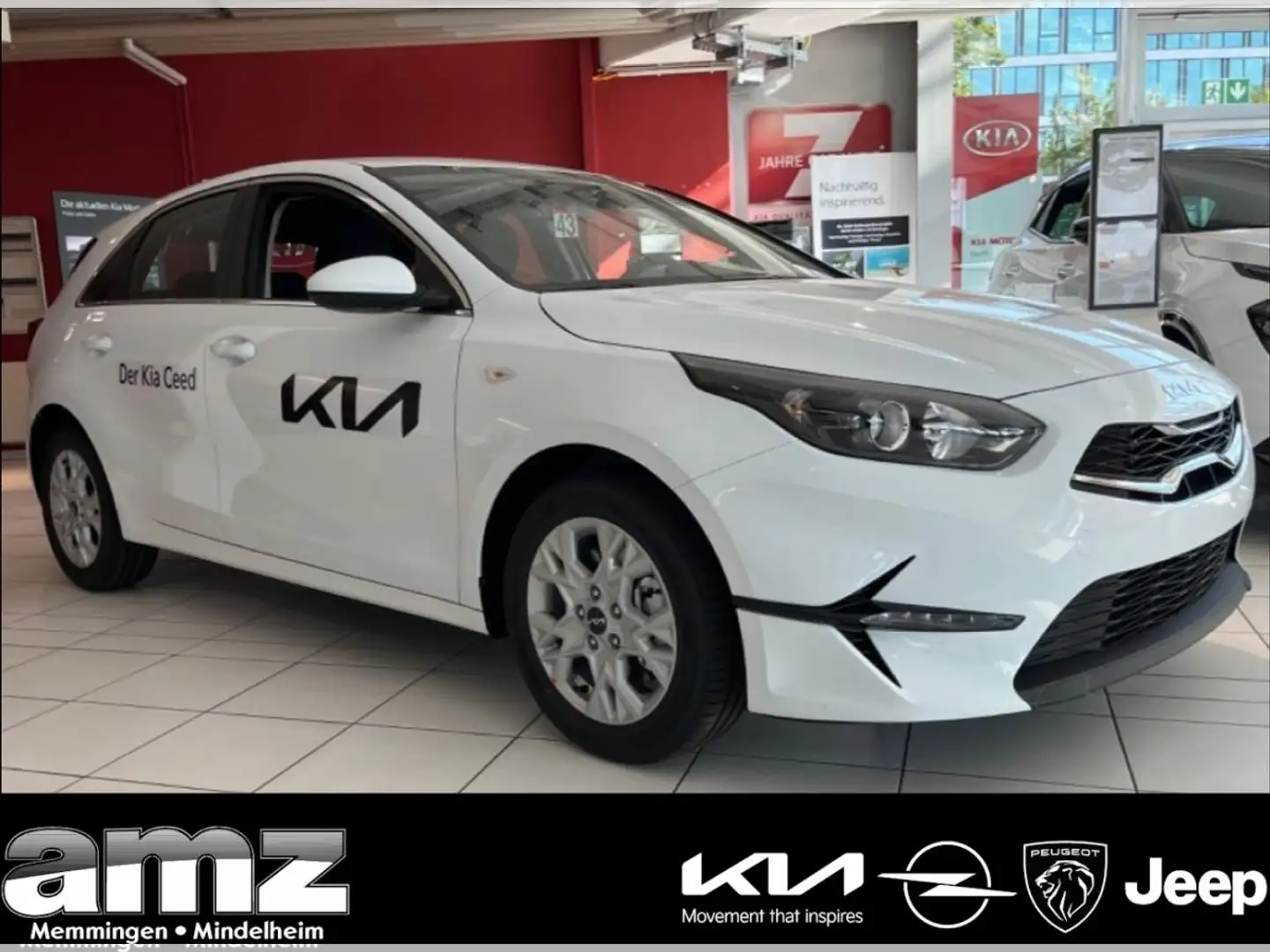 Kia Ceed / cee'd 1.0 T-GDI Vision *Navi*Spurhalteassistent* Weiß - 1