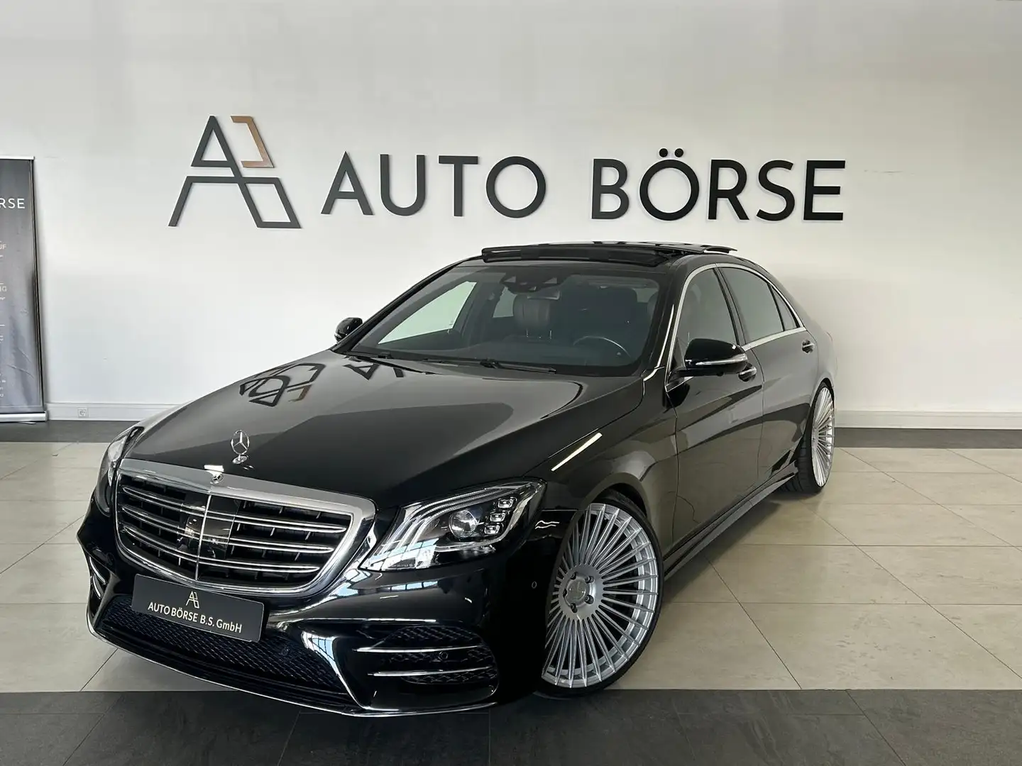 Mercedes-Benz S 350 d 4M Lang AMG LINE*PANO*HUD*BURM*CAM*LED* Black - 1