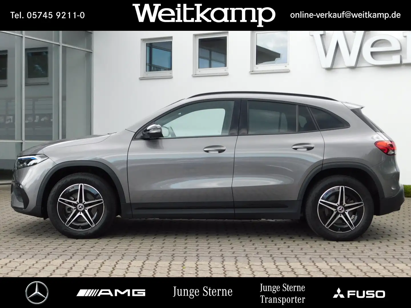 Mercedes-Benz EQA 300 EQA 300 4M AMG+AHK+360+Panorama+Distronik+Memory Grau - 2