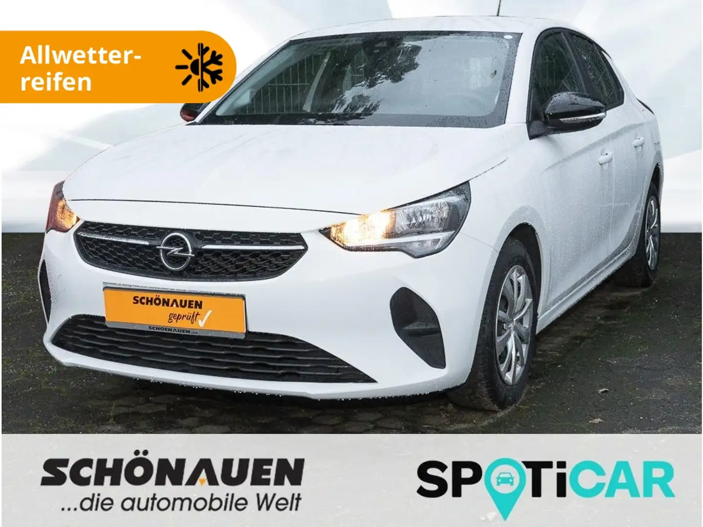 Opel Corsa Edition +CARPLAY+ALLW+BC+DAB+VZE+BT+KLIMA++ Weiß - 1
