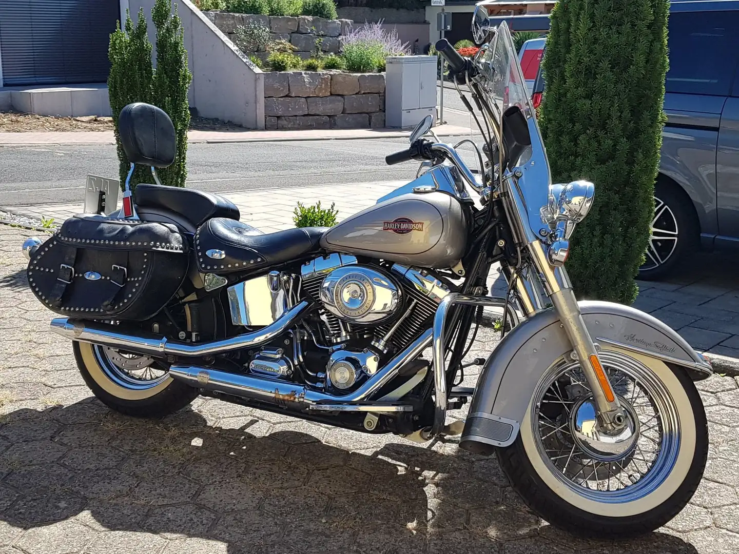 Harley-Davidson Heritage Softail Ezüst - 1