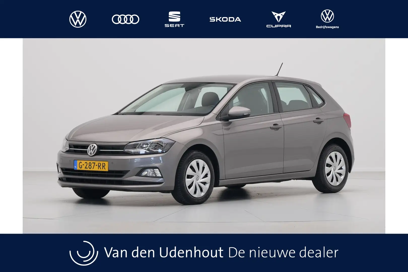 Volkswagen Polo 1.0 TSI 95pk Comfortline Navigatie Pdc Airco Acc 3 Grau - 1