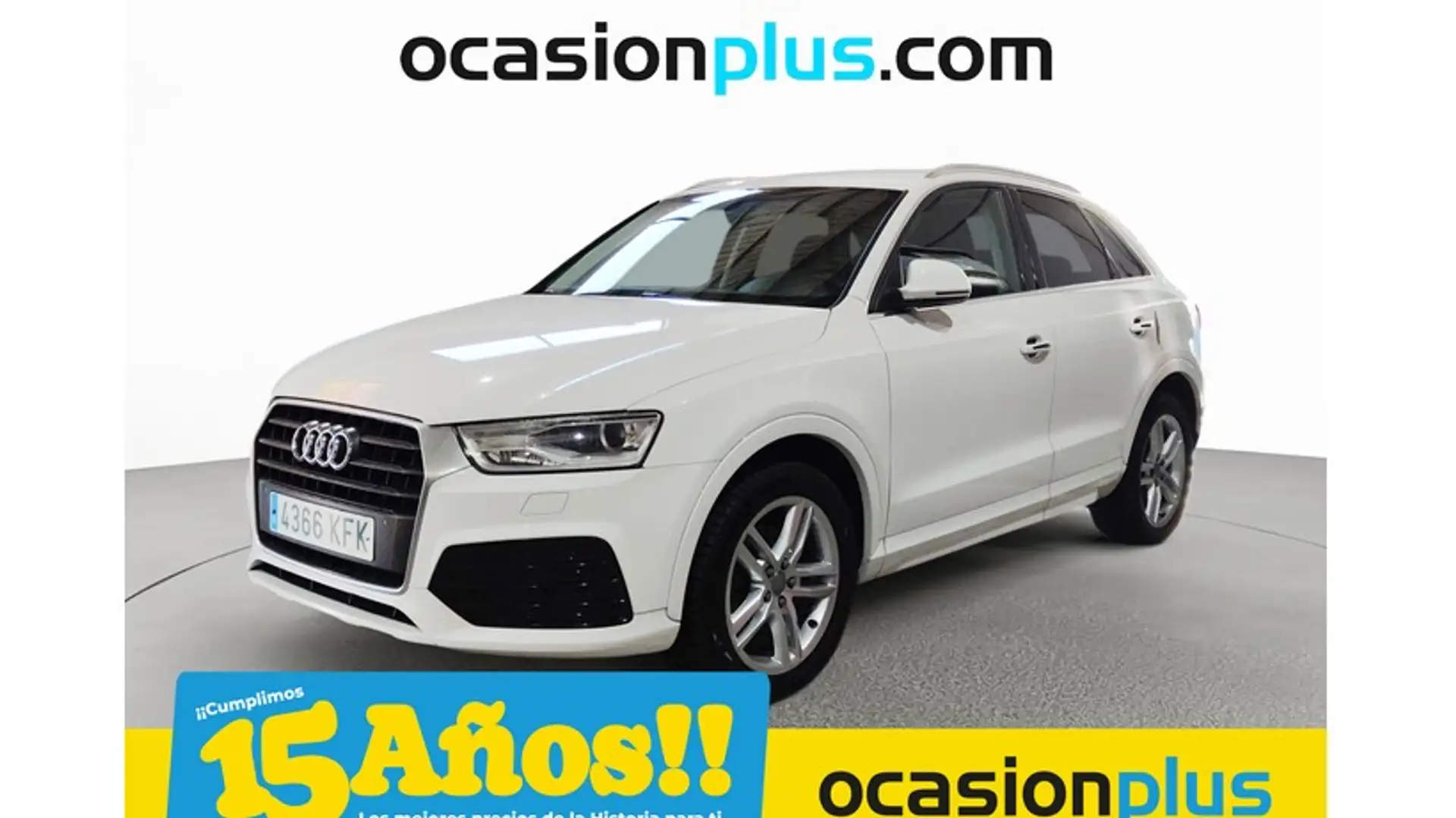 Audi Q3 2.0TDI Sport edition 88kW Blanc - 1