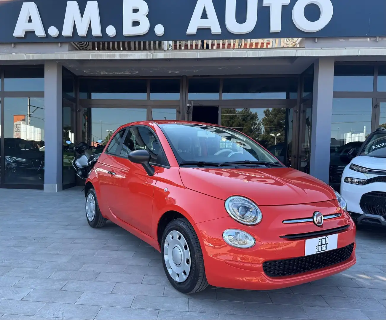 Fiat 500 1.0 Hybrid Cult Naranja - 1