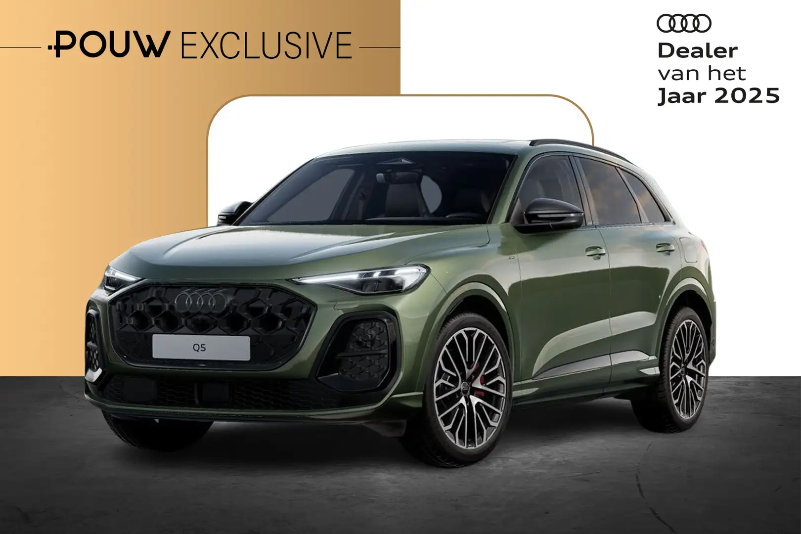 Audi Q5 2.0 TFSI e-hybrid quattro S edition Competition | Groen - 1
