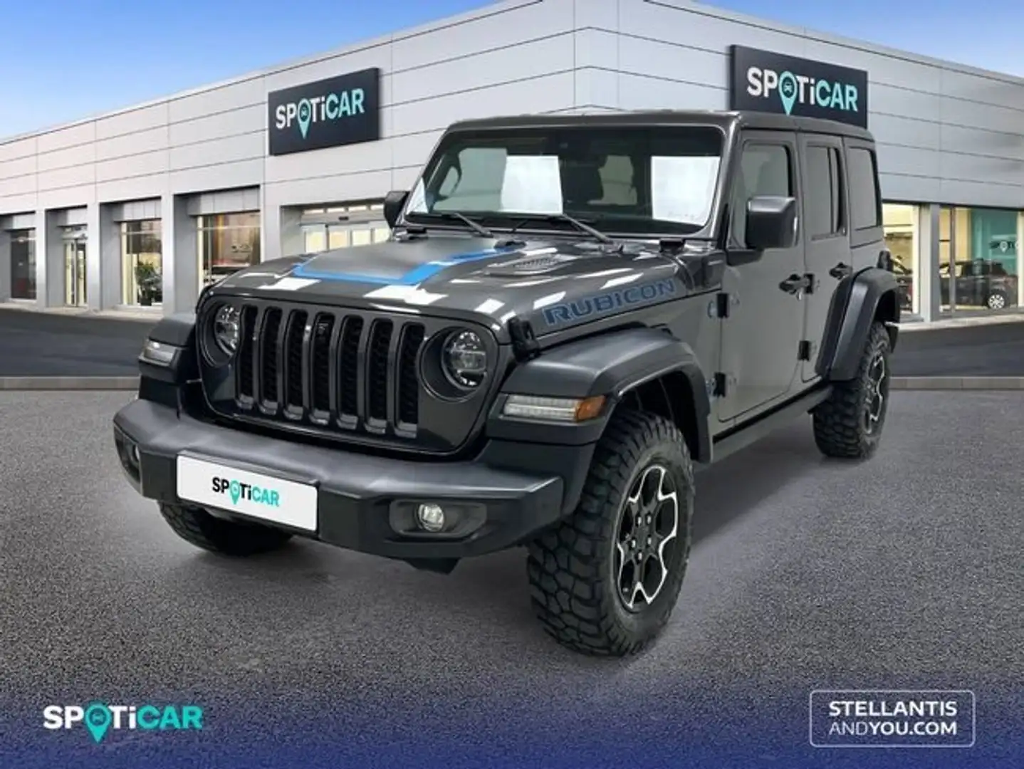 Jeep Wrangler 4p 2.0 380CV  8ATX E6D Rubicon Gris - 1