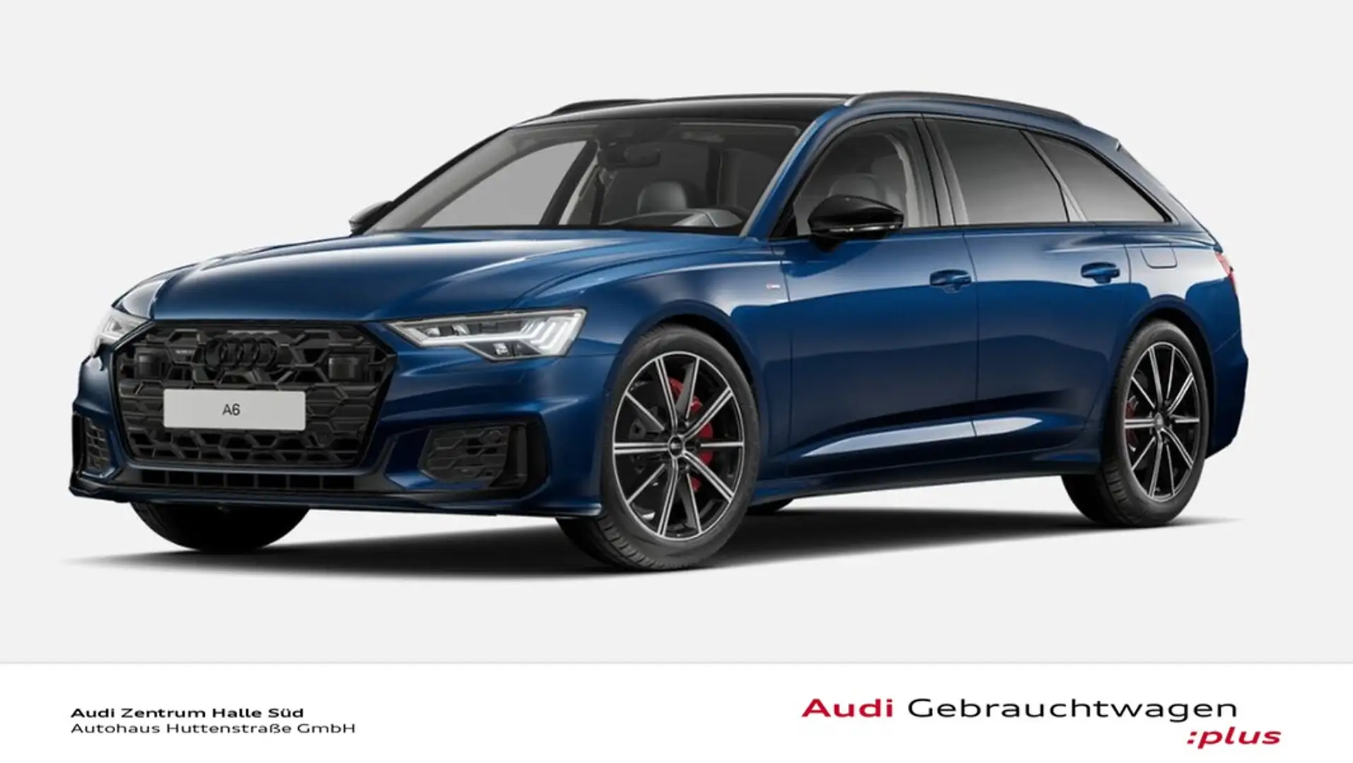 Audi A6 Avant 55 TFSI e qu S line Blau - 1