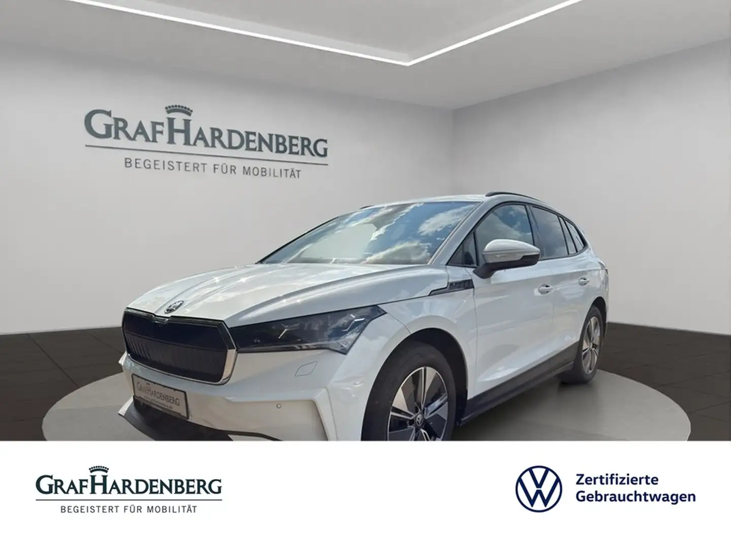 Skoda Enyaq Loft 60 Fahrassistenzpaket Weiß - 1