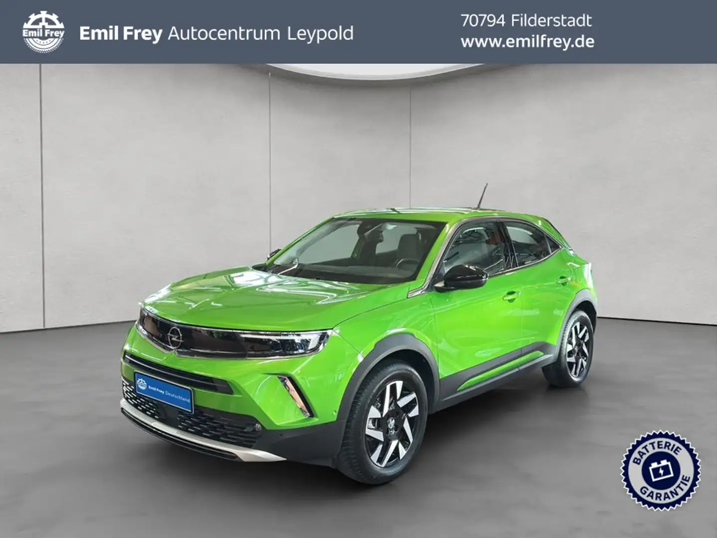 Opel Mokka-E egance Grün - 1
