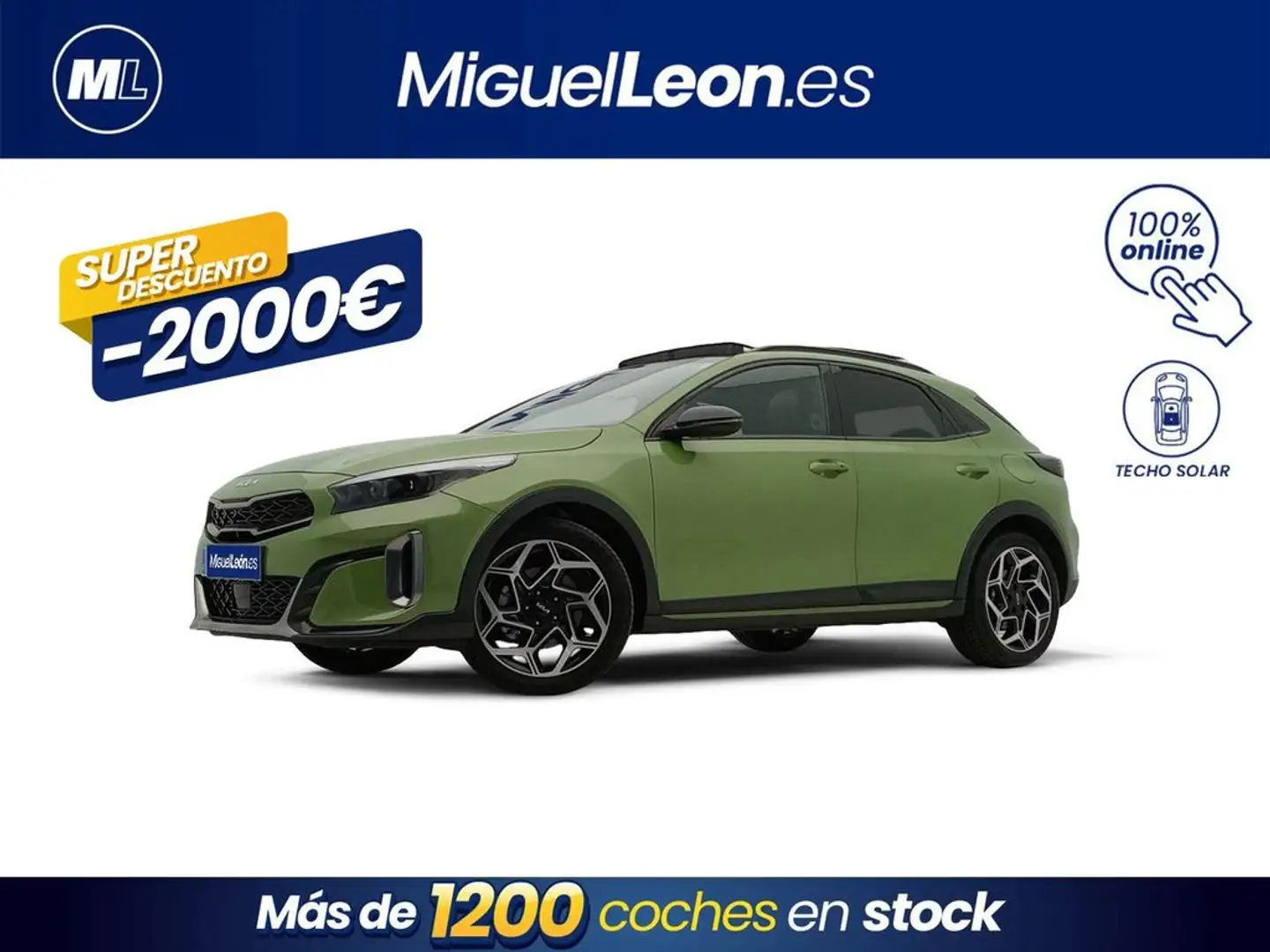 Kia XCeed 1.0 T-GDi GT-line Groen - 1