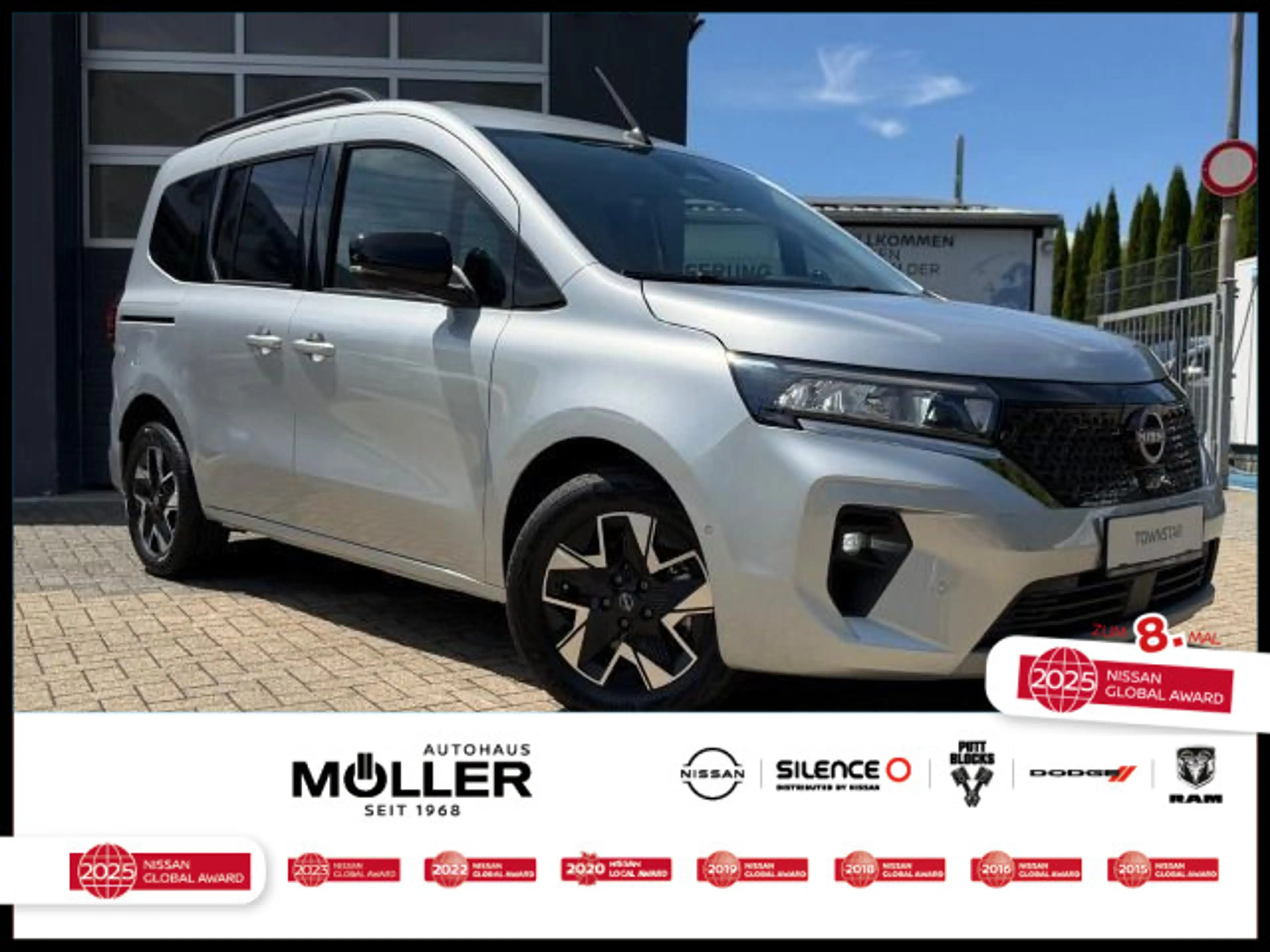 Nissan Townstar Kombi EV 122PS L1 Tekna WP
