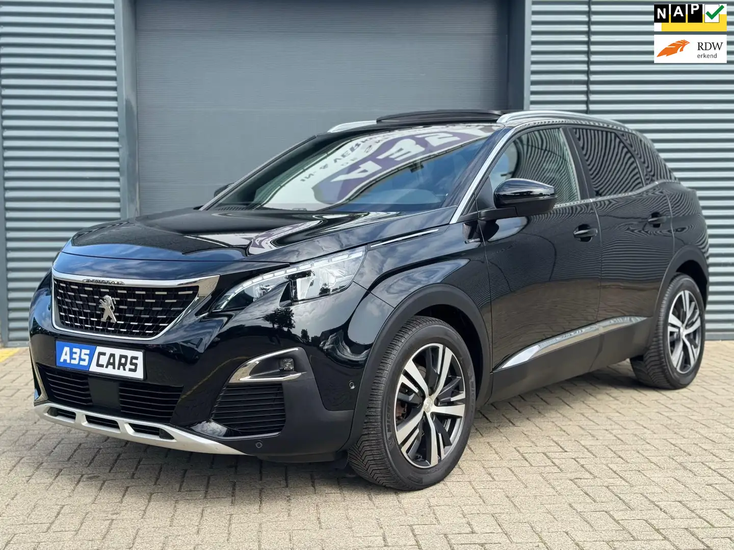 Peugeot 3008 1.6 e-THP GT Line |PANO|LEER|MEMORY|STOELVERWARMIN Noir - 1