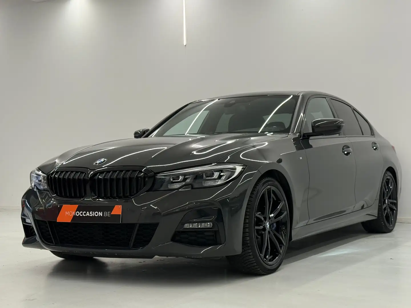 BMW 318 dA PACK M CARPLAY LED ALCANTARA CRUISE 19' Gris - 2