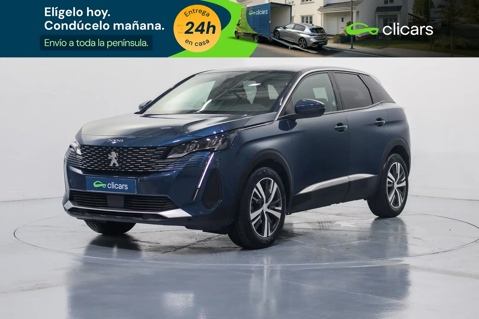 Peugeot 3008 1.2 S&S PureTech Allure 130 Azul - 1