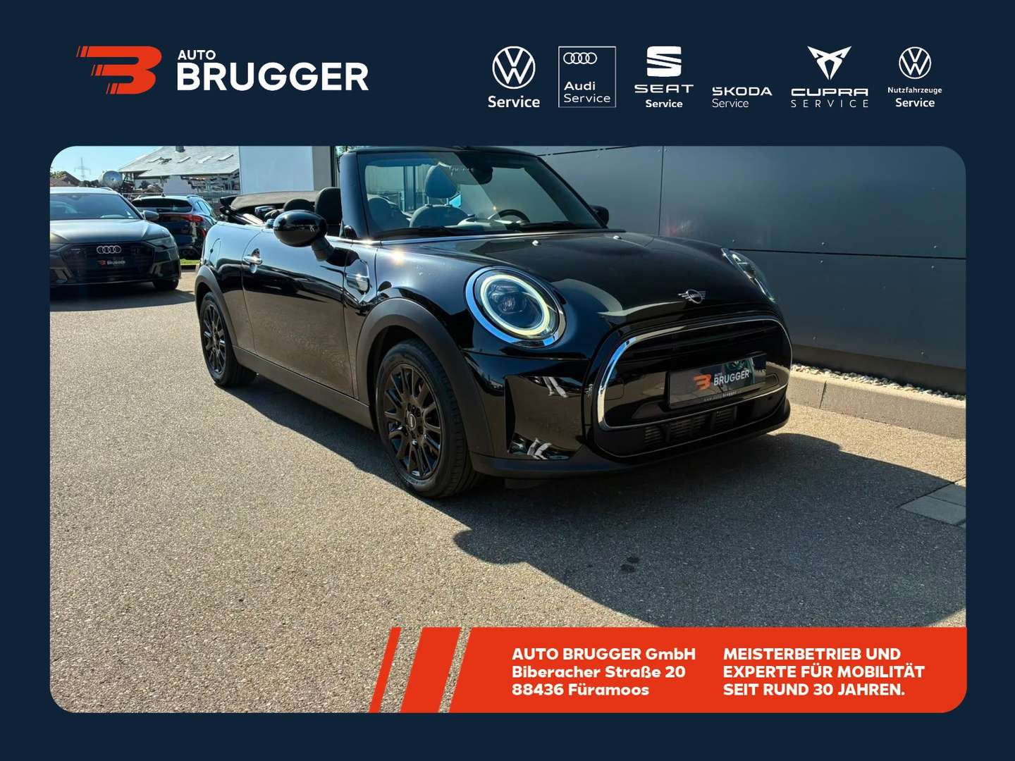 Mini One Cabrio nuo 312 €/ mėn Benzinas 2021m. Kabrioletas Mechaninė