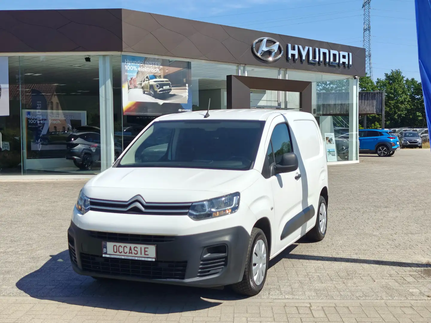 Citroen Berlingo 1.5 BlueHDi Lichte vracht Wit - 1