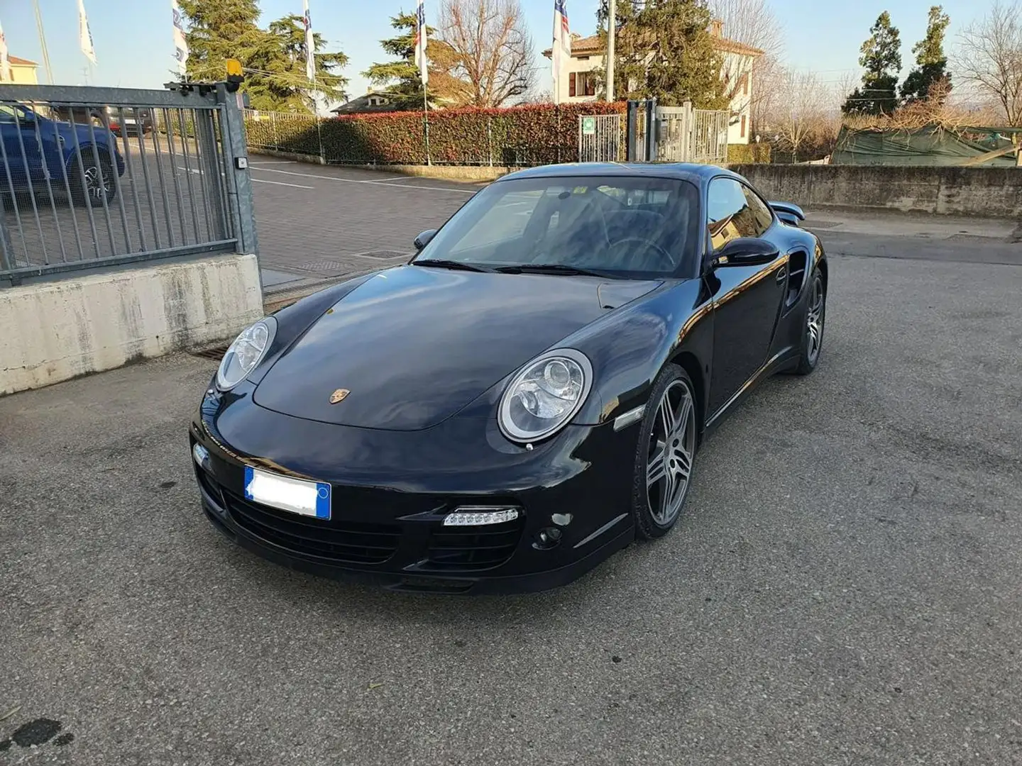 Porsche 911 Turbo Coupé Zwart - 1