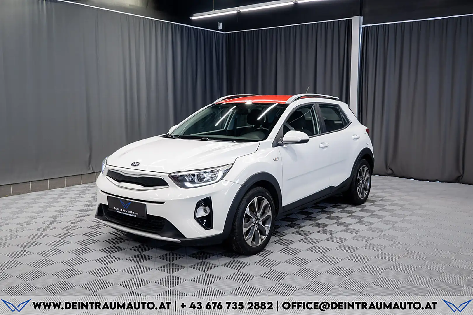 Kia Stonic 1,0 TGDI ISG Österreich Edition*SHZ*LENKRADHEIZ... Weiß - 1