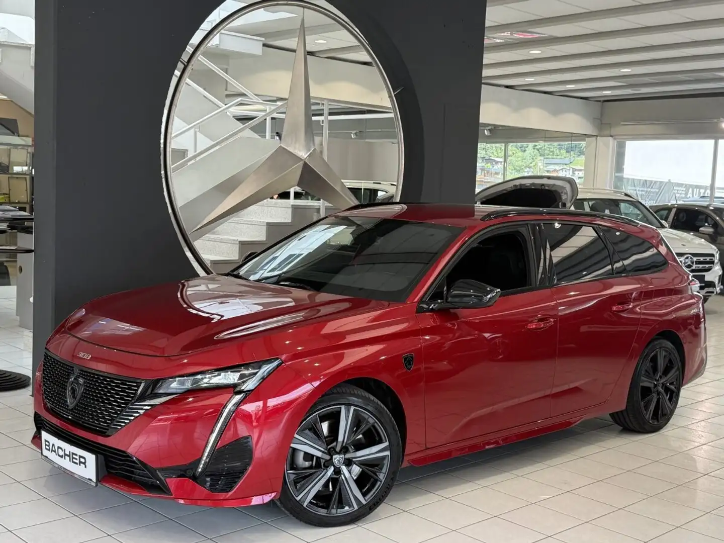 Peugeot 308 SW Hybrid 180 GT - inkl. WARTUNGSVERTRAG! Rot - 2