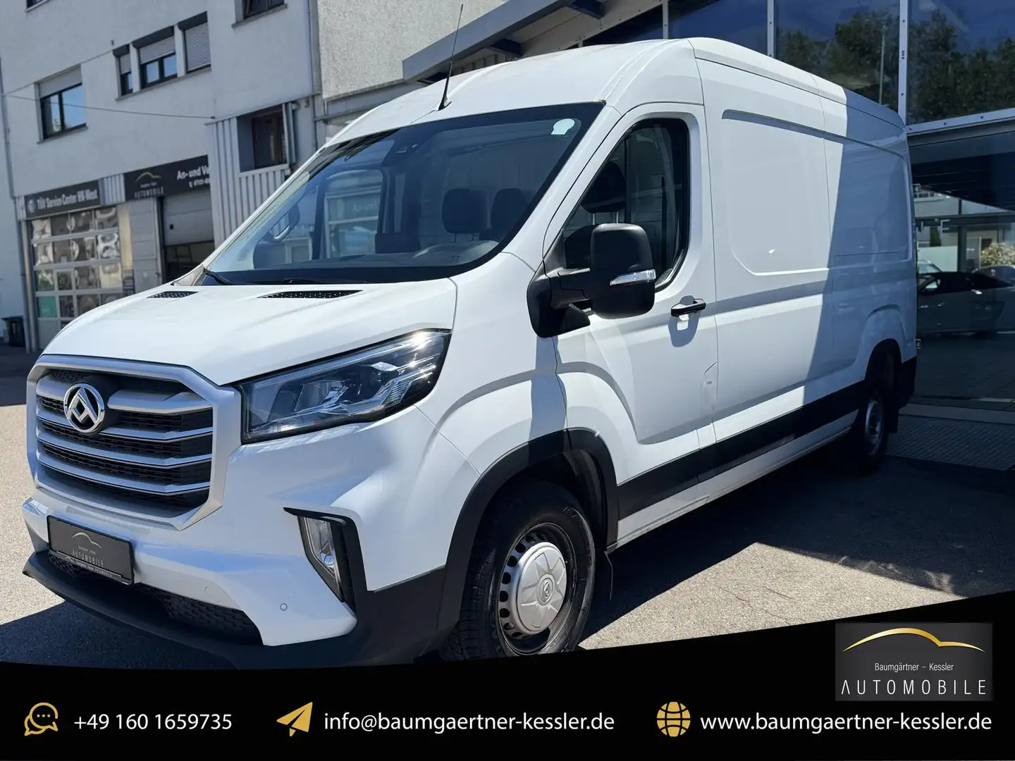 Maxus Deliver 9 L3H2 LUXURY 2.0 TDCi KAMERA SPUR CARPL Biały - 1