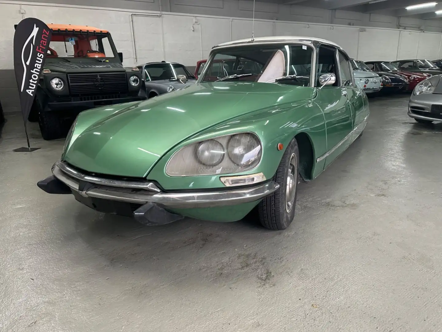 Citroen DS 21 Pallas I.E*5Gang*top originaler Zustand* Verde - 2