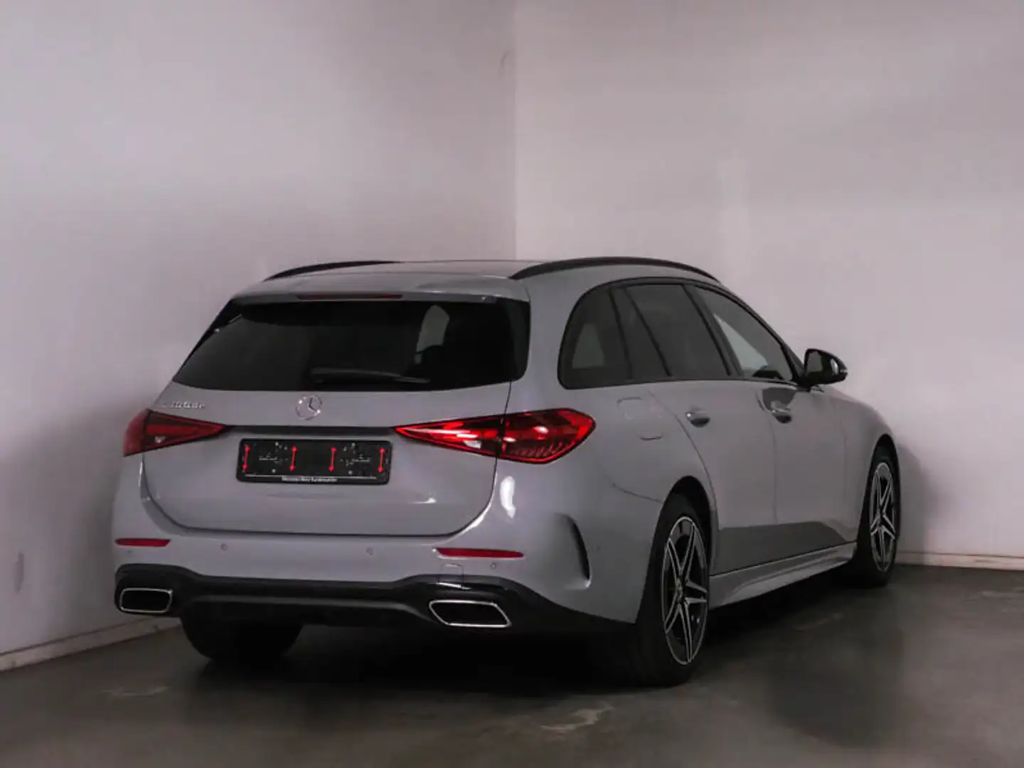 Mercedes-Benz C 300 C 300 de T AMG+Night+AHK+Pano+Burm+HUD+DigiLight Gris - 2