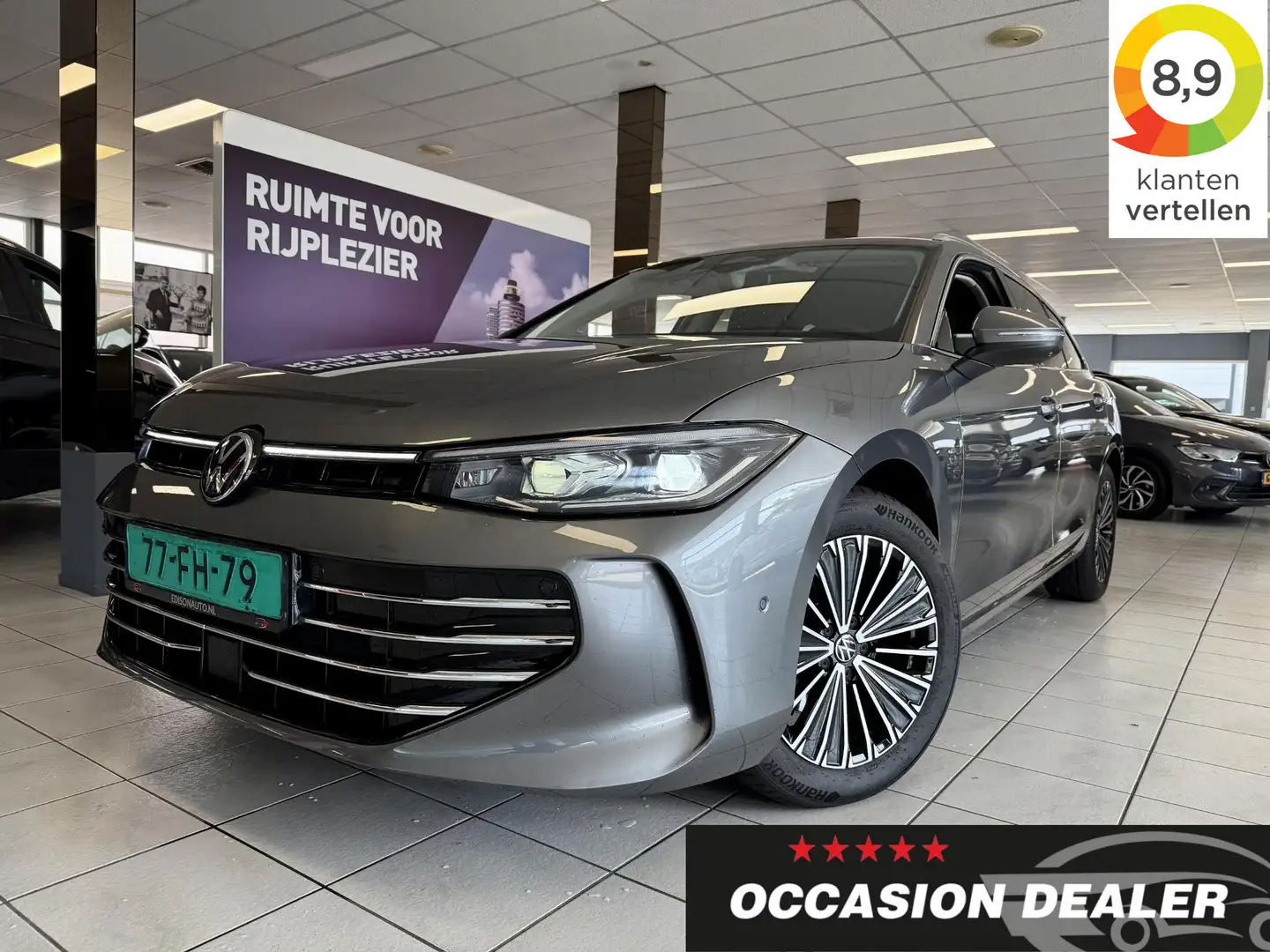 Volkswagen Passat Variant 1.5 eTSI Elegance DSG *MATRIX*KEYL*360CAM*MASSAGE* Grijs - 1