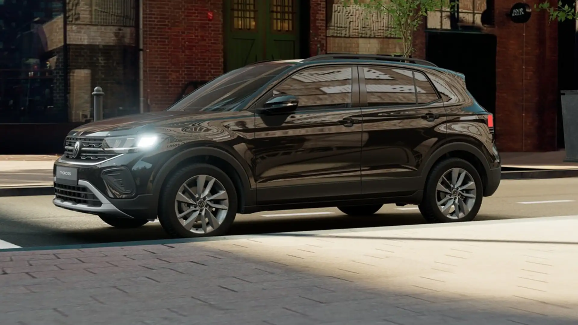 Volkswagen T-Cross 1.0 TSI DSG GOAL ACC App Connect LED AHK Schwarz - 2