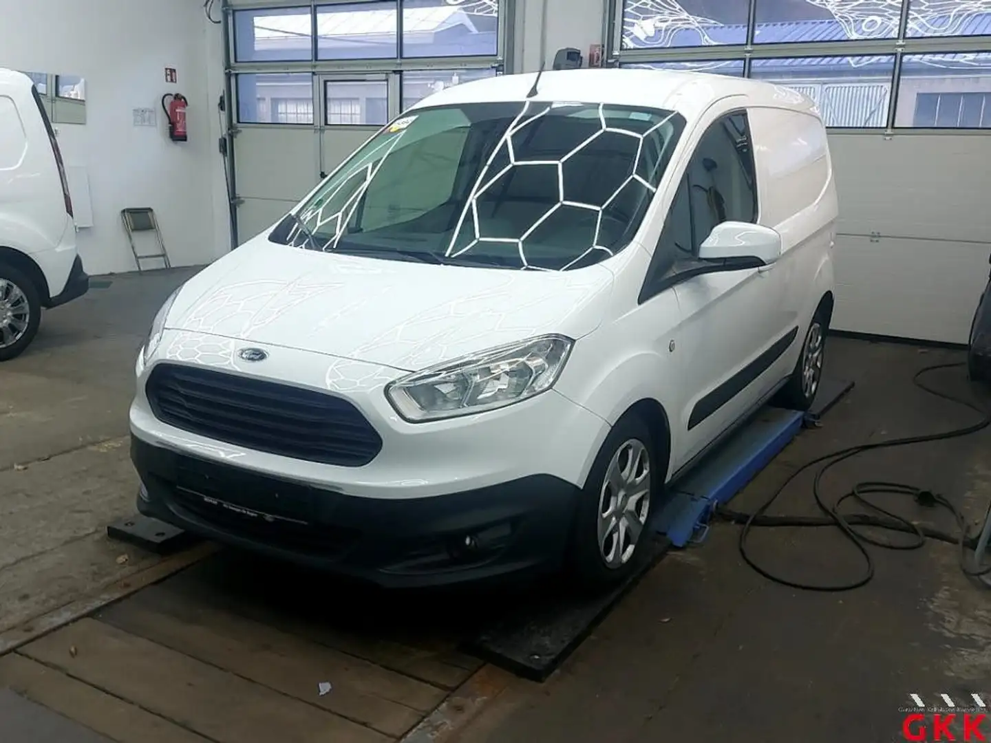 Ford Transit Courier /93315 KM/Scheckheft/Tüv neu/1.Hd Blanc - 1