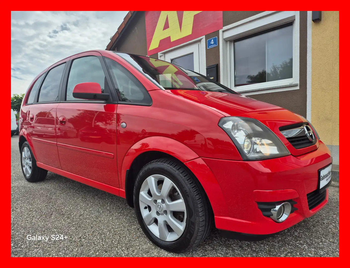 Opel Meriva 1,6 16V Cosmo Rot - 1